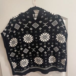 Old Navy poncho sweater